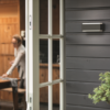 Philips 16487/93/P0 Stratosphere LED Nástěnné venkovní světlo | Teplá bílá | 2x4,5W | Šedá