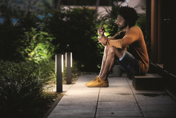 Philips 16488/93/P0 Stratosphere LED venkovní svítidlo | Teplá bílá | 4,5W | Černá