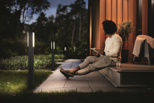 Philips 16489/93/P3 Stratosphere LED venkovní svítidlo | Přírodní bílá | 4,5W | Černá