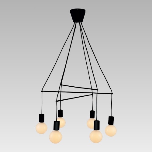 LUXERA 92017200 Twig Lustr | Černá