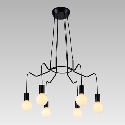 LUXERA 92017205 Cascade Lustr | Černá