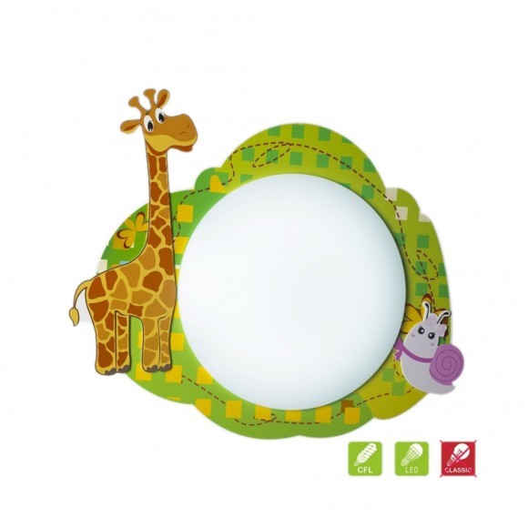 PREZENT 92028025 Giraffe Nástěnné svítidlo | E14