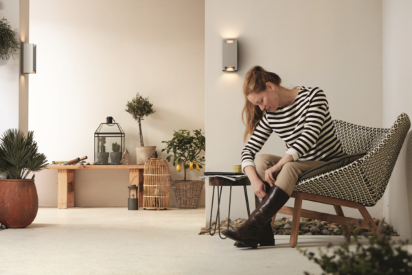 Philips 17339/48/PN Trowel Nástěnné venkovní světlo | GU10 | Šedá