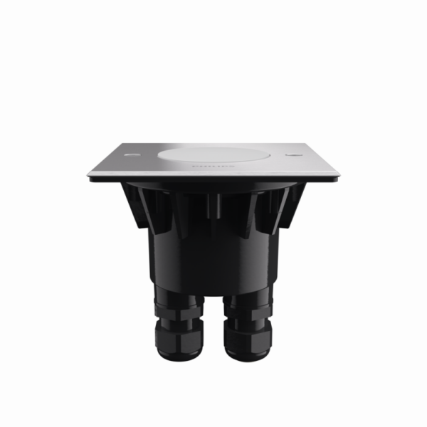 Philips 17356/47/P0 Crust LED venkovní svítidlo | Teplá bílá | 3W | Kov | Nerez