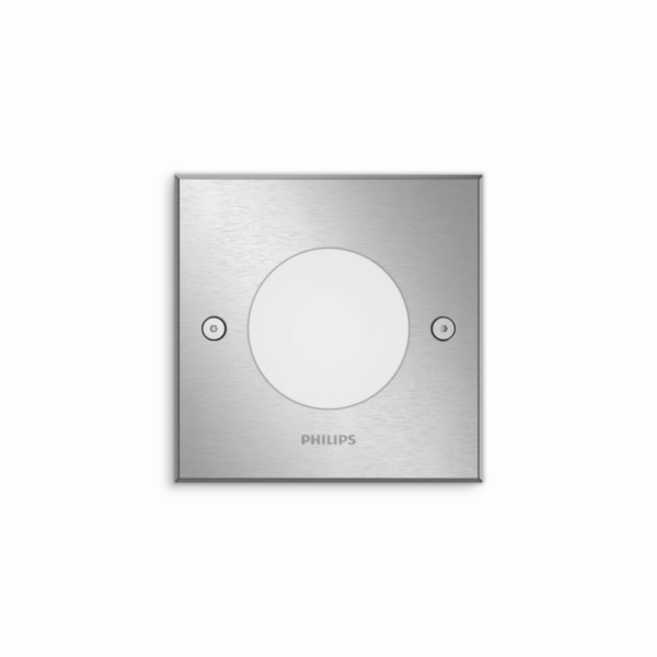 Philips 17356/47/P0 Crust LED venkovní svítidlo | Teplá bílá | 3W | Kov | Nerez