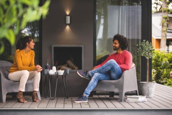 Philips 17357/47/P0 Buxus LED Nástěnné venkovní světlo | Teplá bílá | 4,5W