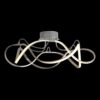 LUXERA 91018106 Minuet LED stropní svítidlo | Teplá bílá | 40W | Bílá | Chrom | Kov