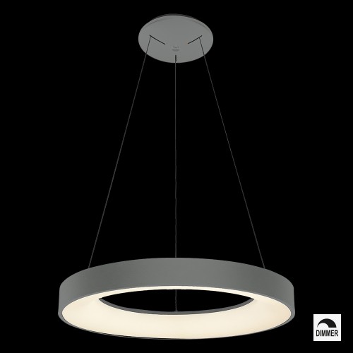 LUXERA 91018406 Gentis LED stropní svítidlo | Přírodní bílá | Bílá | Šedá | 4x3W