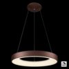 LUXERA 91018407 Gentis LED stropní svítidlo | Přírodní bílá | Bílá | Hnědá | 4x3W