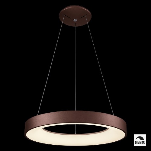 LUXERA 91018407 Gentis LED stropní svítidlo | Přírodní bílá | Bílá | Hnědá | 4x3W