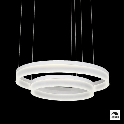 LUXERA 91018408 Vedua LED stropní svítidlo | Přírodní bílá | 78W | Bílá