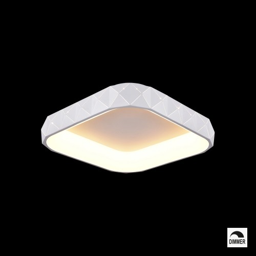 LUXERA 91018411 Canvas LED stropní svítidlo | Přírodní bílá | 38W | Bílá