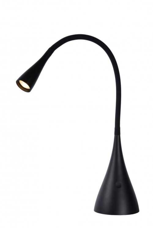 Lucide 18656/03/30 Zozy LED stolní lampička | Teplá bílá | Černá | 4W