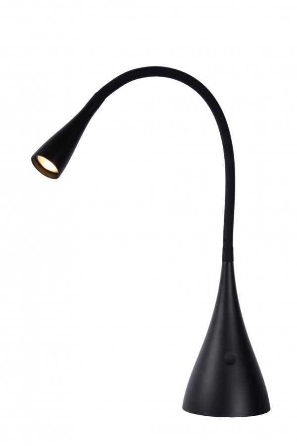 Lucide 18656/03/30 Zozy LED stolní lampička | Teplá bílá | Černá | 4W