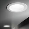 Ideal lux 193533 Basic Wide LED bodové svítidlo | Teplá bílá | 20W | Bílá