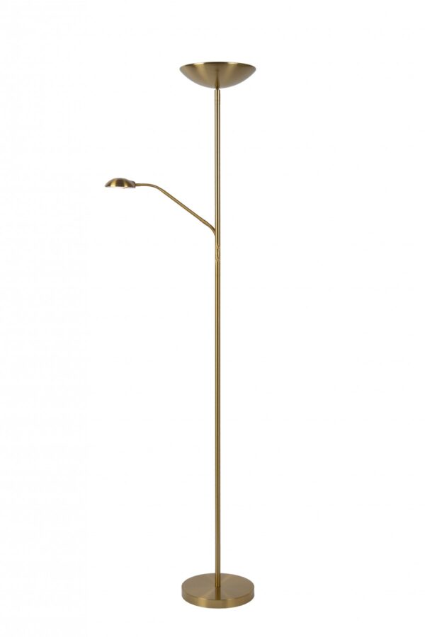 Lucide 19791/24/02 LED Stmívatelná stojací lampa | Teplá bílá | Barevný kov | Mosaz | 20W