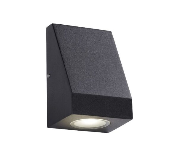 Searchlight 96002041-1BK LED Nástěnné venkovní světlo | Přírodní bílá | 7W | Černá