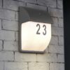 Trio 212160242 Mersey Nástěnné venkovní světlo | E14 | Černá