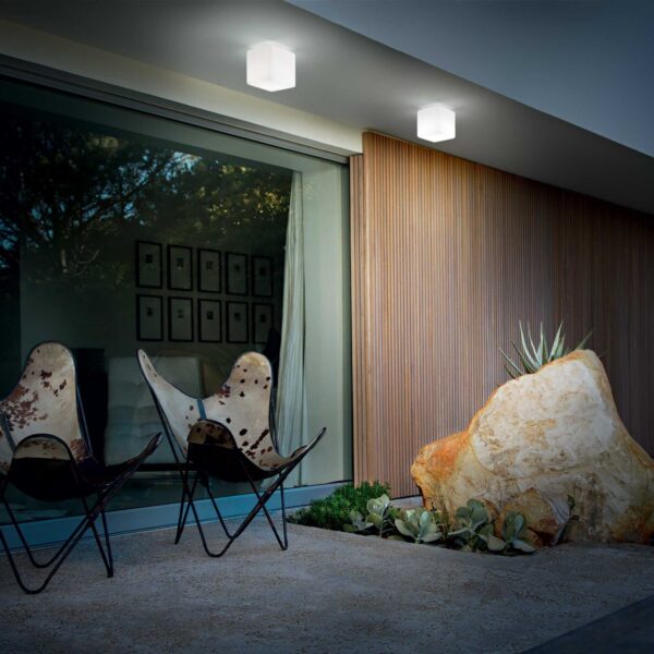 Ideal lux 213200 Luna Stropní svítidlo | G9 | Bílá