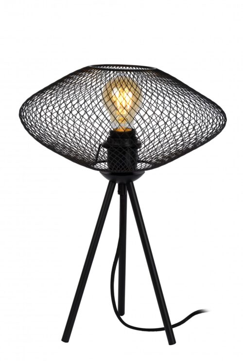 Lucide 21523/01/30 Mesh Stolní lampička | E27 | Černá