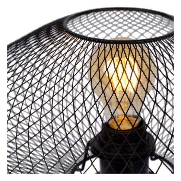 Lucide 21523/01/30 Mesh Stolní lampička | E27 | Černá