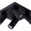 Lucide 09930/20/30 LED bodové svítidlo | Teplá bílá | 4x5W | Černá