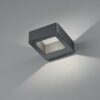 Trio 220760142 Reno LED Nástěnné venkovní světlo | Teplá bílá | 4W | Černá