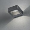Trio 220760142 Reno LED Nástěnné venkovní světlo | Teplá bílá | 4W | Černá