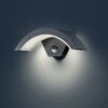 Trio 220969142 Ohio LED Nástěnné venkovní světlo | Teplá bílá | 6W | Černá