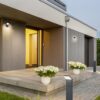 Trio 221169142 Pearl LED Nástěnné venkovní světlo | Teplá bílá | 9W | Černá