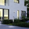 Trio 221660242 Rhine LED Nástěnné venkovní světlo | Teplá bílá | 2x4W | Černá