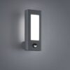 Trio 221669242 Rhine LED Nástěnné venkovní světlo | Teplá bílá | 2x4W | Černá