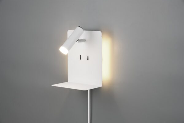 Trio 222570231 Element LED nástěnní svítidlo | Teplá bílá | 3W | Bílá