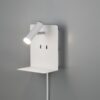 Trio 222570231 Element LED nástěnní svítidlo | Teplá bílá | 3W | Bílá