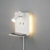 Trio 222570231 Element LED nástěnní svítidlo | Teplá bílá | 3W | Bílá