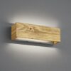 Trio 223790130 Brad LED nástěnní svítidlo | Teplá bílá | 13=1800lmW | Dřevo