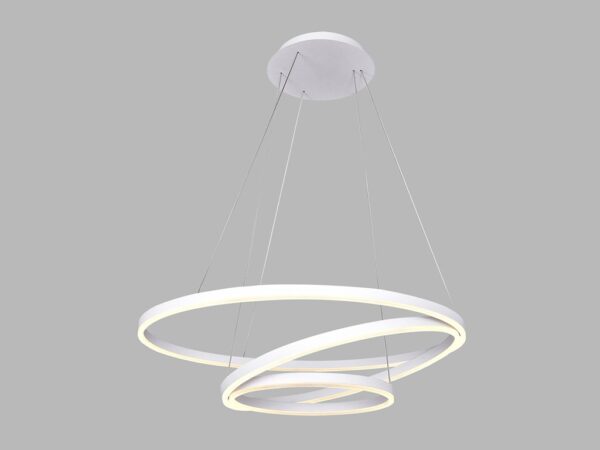 LED2 3271131D Circle LED Lustr | Teplá bílá | Bílá | 136W