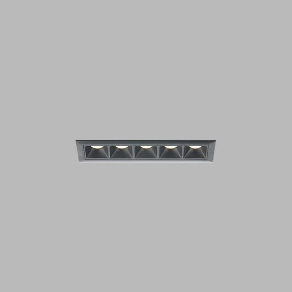 LED2 2250933DT Linear LED Zápustné osvětlení | Teplá bílá | 10W | Černá