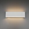 Trio 225172931 Concha LED nástěnní svítidlo | Teplá bílá | 2X6=2x600lmW | Bílá