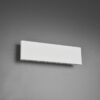 Trio 225172931 Concha LED nástěnní svítidlo | Teplá bílá | 2X6=2x600lmW | Bílá