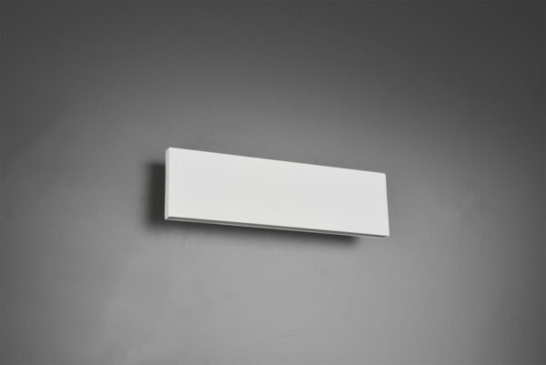Trio 225172931 Concha LED nástěnní svítidlo | Teplá bílá | 2X6=2x600lmW | Bílá