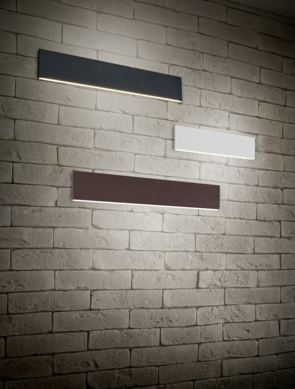 Trio 225172931 Concha LED nástěnní svítidlo | Teplá bílá | 2X6=2x600lmW | Bílá
