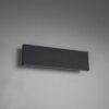 Trio 225172942 Concha LED nástěnní svítidlo | Teplá bílá | 2X6=2x600lmW | Černá