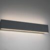 Trio 225174742 Concha LED nástěnní svítidlo | Teplá bílá | 2X9=2x900lmW | Bílá | Černá
