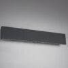 Trio 225174742 Concha LED nástěnní svítidlo | Teplá bílá | 2X9=2x900lmW | Bílá | Černá