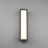 Trio 226260142 Fuerte LED Nástěnné venkovní světlo | Teplá bílá | Černá | 10,5W