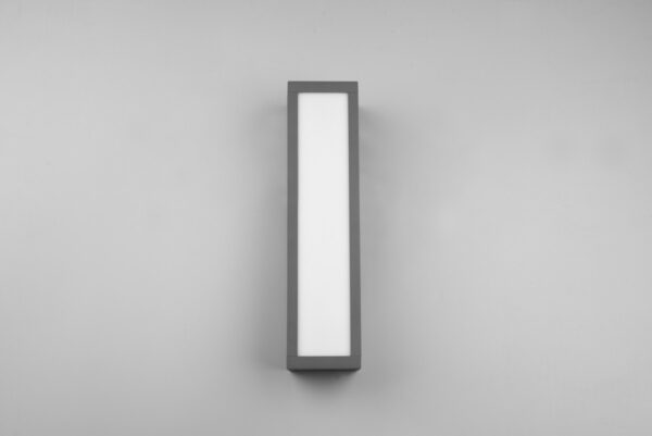 Trio 226260142 Fuerte LED Nástěnné venkovní světlo | Teplá bílá | Černá | 10,5W