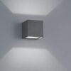 Trio 226860242 Adaja LED Nástěnné venkovní světlo | Teplá bílá | 2x3W | Černá