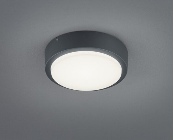 Trio 227260142 Breg LED Nástěnné venkovní světlo | Teplá bílá | 9W | Černá