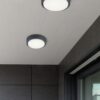 Trio 227260142 Breg LED Nástěnné venkovní světlo | Teplá bílá | 9W | Černá